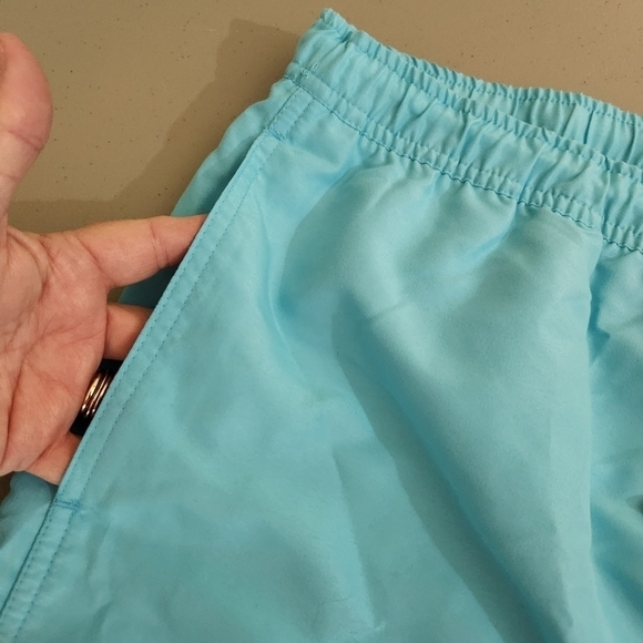 NWT Crown & Ivy Aqua Blue Swim Trunks, sz XXL - Picture 6 of 6